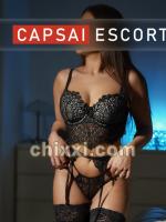 Jessica, 27 Jahre alt mit braunen Haaren und BH C Natur - Kategorie: Callgirls und Escort aus Dortmund (Capsai Escort)