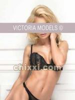 Lydia, 28 Jahre alt mit blonden Haaren und BH 70D - Kategorie: Callgirls und Escort aus Frankfurt (Victoria Models)