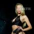 Amorette International Elite Escort Model Chiara Black Lingerie
